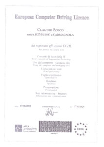 Certificato ECDL